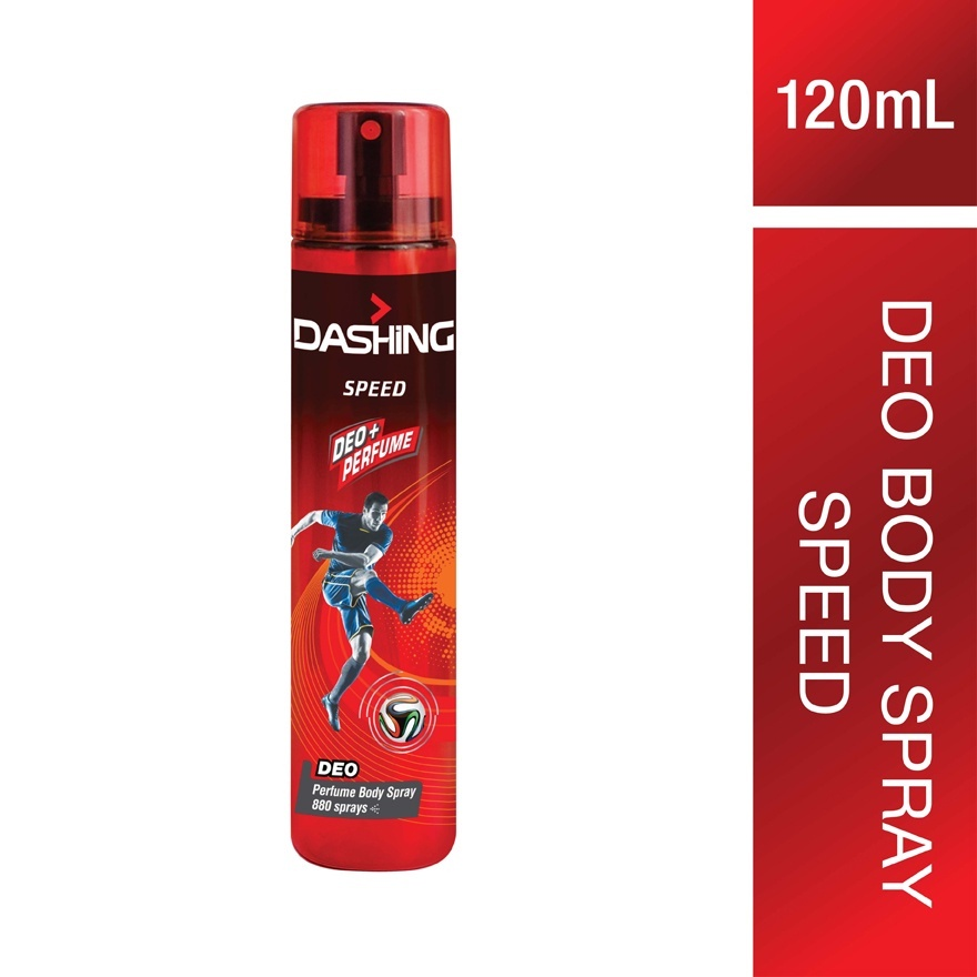 Dashing Deodorant Perfume Body Spray Anti-Bau 120ml
