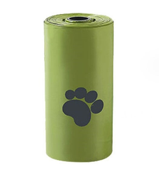 trash bag garbage bag Cyborwell Pets Animal Poop Bag, 15 Refills, 1PC