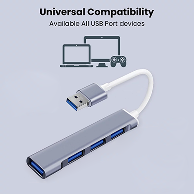 BOLT 4-in-1 USB 3.0 Hub