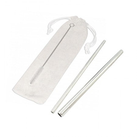 3-in-1 Stainless Steel Drinking Straw Canvas Set 02