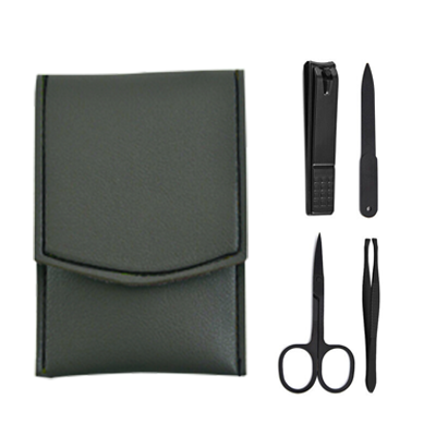 4-In-1 Manicure Set with PU Cover