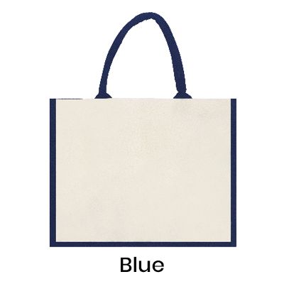Colour Strip Laminated Canvas Bag - 10oz (400x330x160)