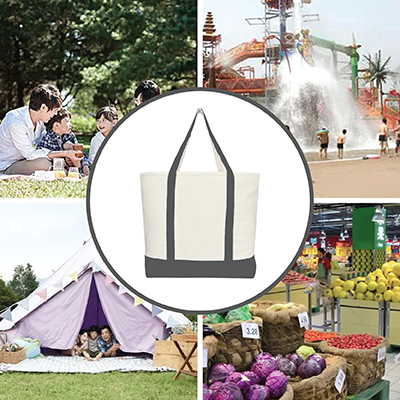 Multipurpose Fashion Tote Bag - 10oz (350x450x90)