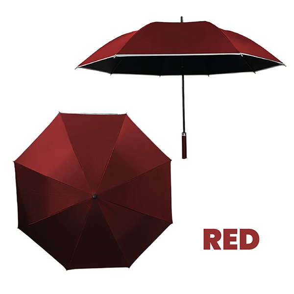 27" Auto-Open Inner Black Coated Reflective Strip Color Handle