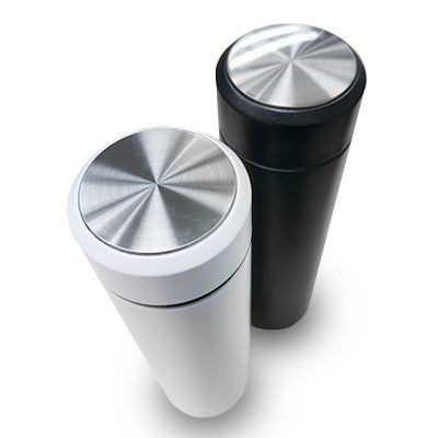 Premium Matt Stainless Steel Vacuum Thermos Flask - 480ml