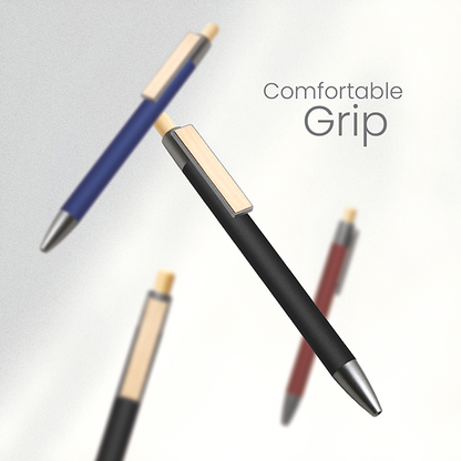 CLIPP Press Action Aluminum Ball Pen