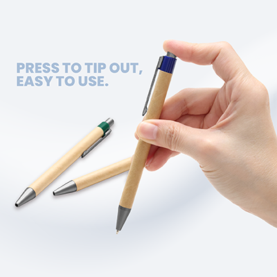 BUMBLE Eco Paper Press Action Ball Pen