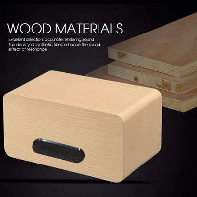 Nelson Wooden Bluetooth Speaker - 800mAh Battery