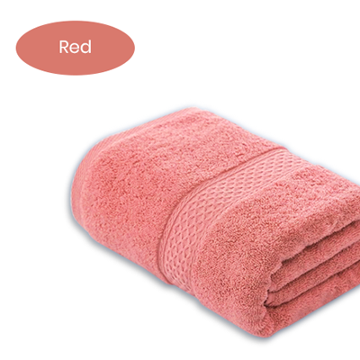 Full Cotton Bath Towel with Drawstring Pouch (1400x700) - 460g