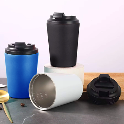 DEVINE Stainless Steel Double Wall Mug - 350ml