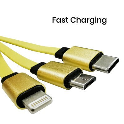 VORTEX 3-in-1 Retractable USB Charging Cable