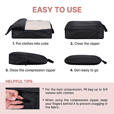 ULTRA Compressible Travel Organiser - XL Size