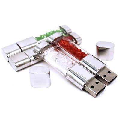Rhinestone Crystal USB Flash Drive - 32GB