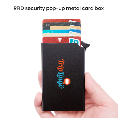 RFID Block Metal Credit Card Holder V2