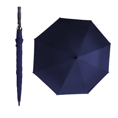 27" Auto-Open Inner Black Coated Quality Golf Big Umbrella