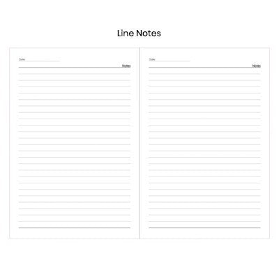 PU Fabric Hard Case A5 Notebook