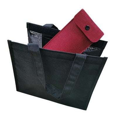 Snap Closure Felt Pouch