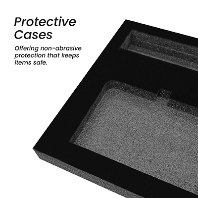 Black Velvet EPE Foam for Slide Gift Box