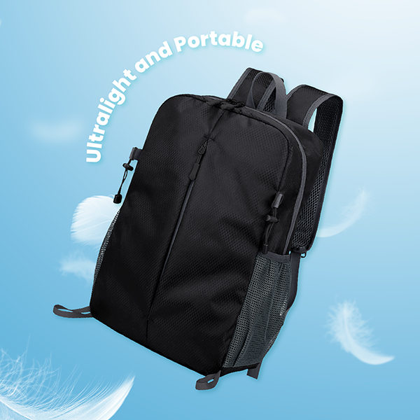 LIGHT Hiking Foldable Backpack with Pouch