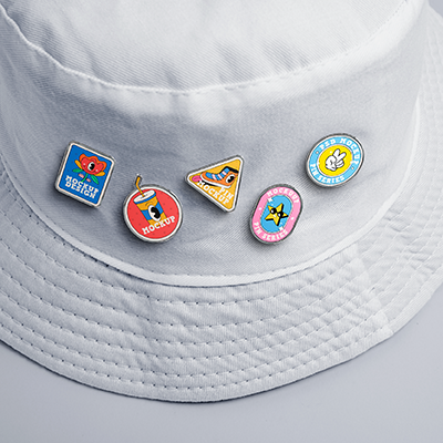 Custom Made Hard Enamel Collar Pin