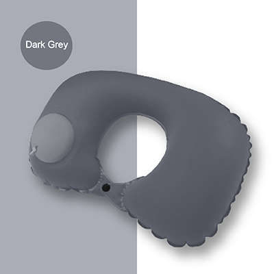 PUMP UP Polyester Inflatable Travel Pillow
