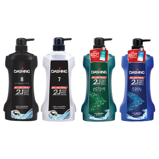 Pencuci Muka &amp; Badan 2in1 Dashing 700g