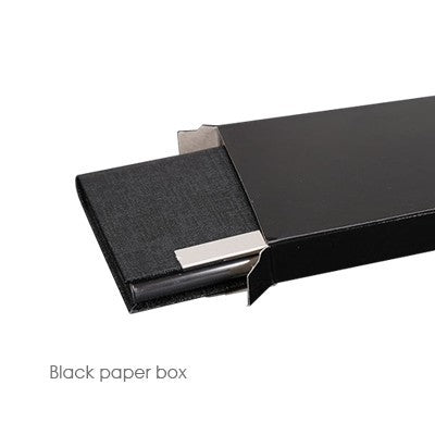 Magnetic Faux Leather Name Card Holder