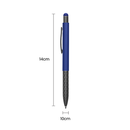 TOUCH Stylus Press Action Aluminum Ball Pen