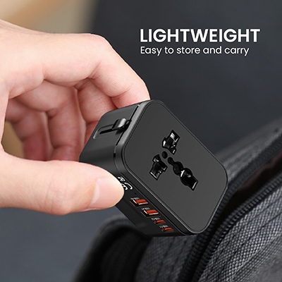 SMART Travel Adapter 2 Type-C 20W PD + 2 USB Charger