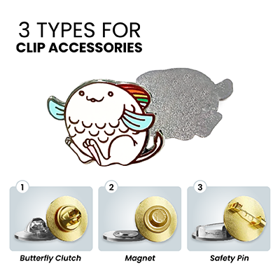 Custom Made Hard Enamel Collar Pin