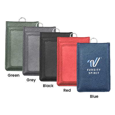Magnetic PU ID Holder Flip Open Wallet
