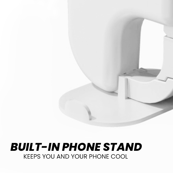 BUCKLE 3 Speed mini fan with Stand– 500mAh