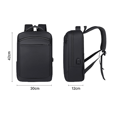 15.6" DOLLY Laptop Backpack with External USB Port