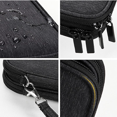 DUO Layer Travel iPad 10.8" Multi Gadget Pouch