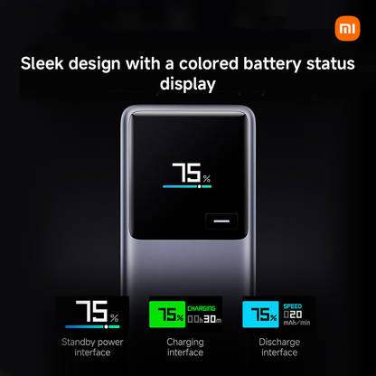Xiaomi 165W Power Bank 10000 Integrated Cable