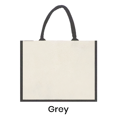 Colour Strip Laminated Canvas Bag - 10oz (400x330x160)