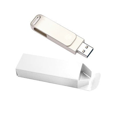 Metal Swing Silver USB flash drive - 16GB