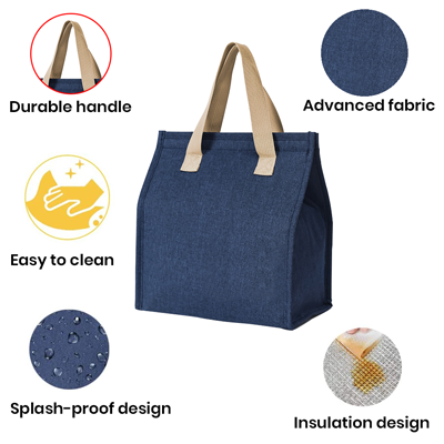 Insulated Thermal Polyester Lunch Cooler Bag – M