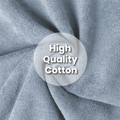 LUFY Full Cotton Bath Towel with Drawstring Pouch (1400x700) - 380g