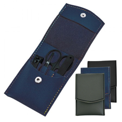 4-In-1 Manicure Set with PU Cover