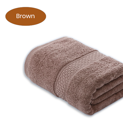 Full Cotton Bath Towel with Drawstring Pouch (1400x700) - 460g