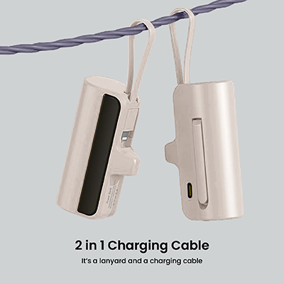 PICO 2-in-1 Mini Power Bank - 5000mAh