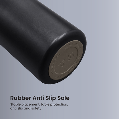 CUP Stainless Steel Vacuum Thermos Flask with Handle - 600ml