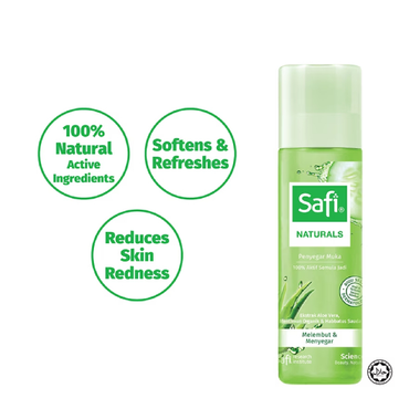 Toner Pelembut &amp; Menyegarkan Safi Naturals 100ml