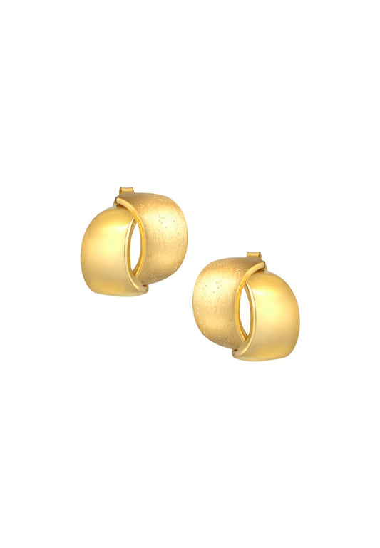 TOMEI Sri Puteri, The Harmony Series Earrings, Yellow Gold 916