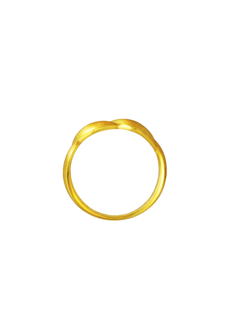 TOMEI Sri Puteri, The Anyaman Series Ring, Yellow Gold 916