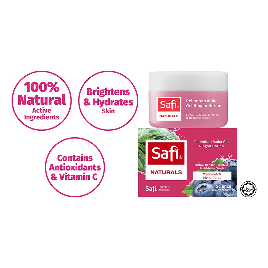 Safi Naturals Pelembab Muka 50g