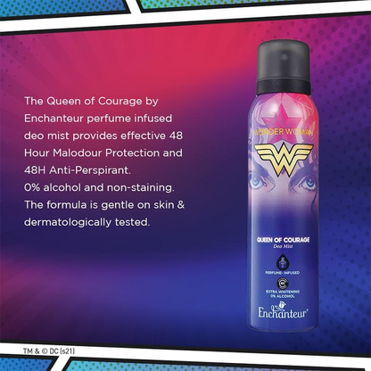 Enchanteur Wonder Woman Deo Mist 150ml