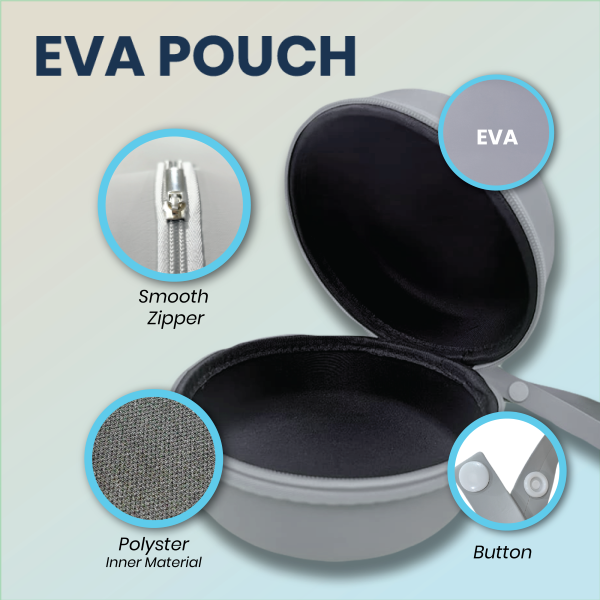 MEMORY Foam Travel Pillow with Flight Pouch