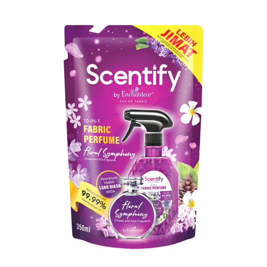Pek Isi Semula Penyegar Fabrik Scentify 350ml